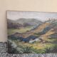 Oil on canvas, old painting signed Marcel Baron