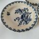 Trio of Gien soup plates – Chardon model in navy blue