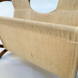 Rattan magazines holder