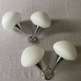 Double wall lamps Gaetano Sciolari 1970's