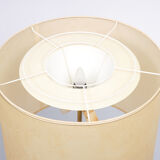 Hollywood Regency Suede Floor Lamp 1970s France