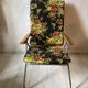 Vintage folding deckchair