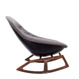 Fauteuil à bascule Gemini par Walter S. Chenery pour Lurashell, années 1960