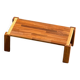 Coffee table in elm