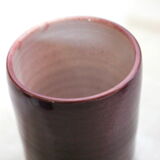 Ensemble pichet et verres en céramique violet