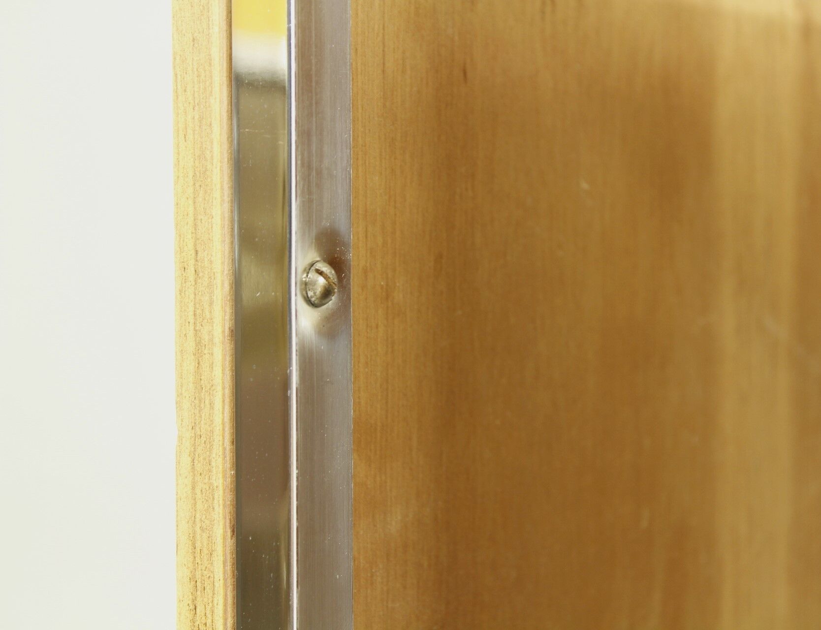 1970s Walnut and Chrome Trolley