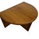 Vintage Side Table In Oak Minimalist 80's Design