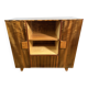 Art Deco Vintage Walnut Sideboard Display Cabinet (Circa 1930–1940)
