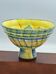 Large bowl on pedestal in pure Provencal style