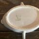 Saucière Double Ancienne Gras & Maigre Porcelaine Blanche #D906