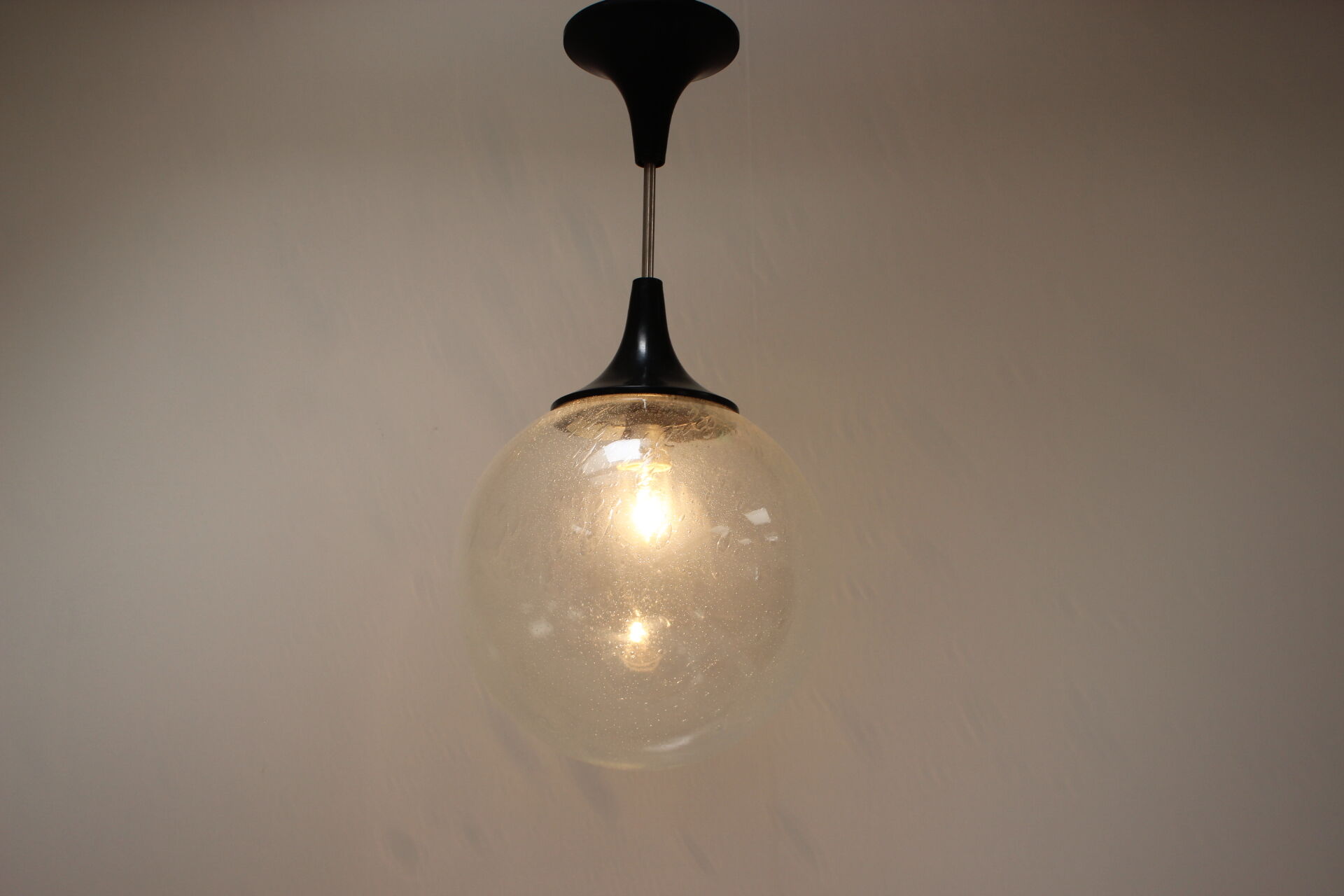 Mid-Century Glass Pendant, 1960's