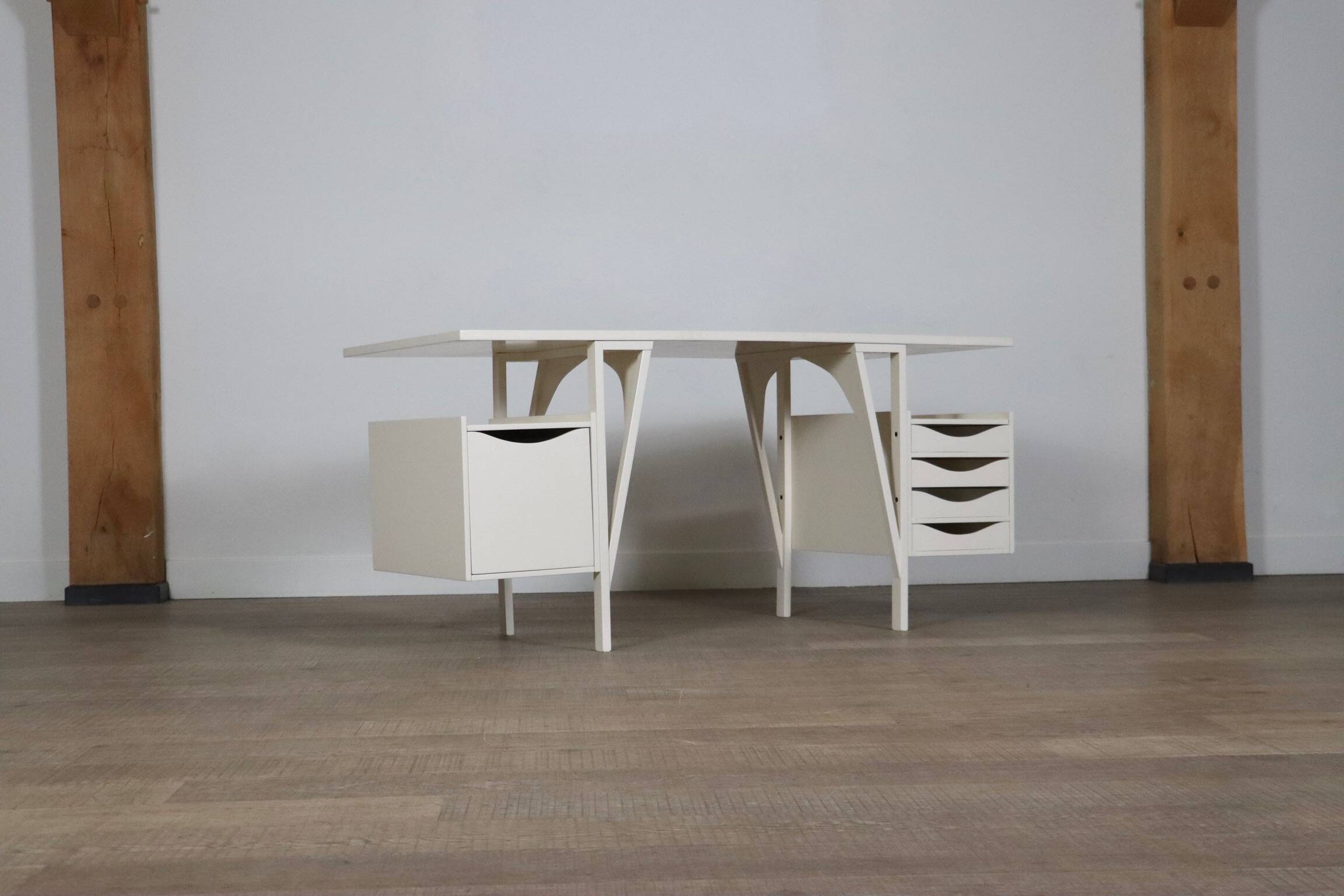 Achille Castiglioni Quark Desk BBB Bonacina, Italy, 1982