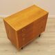 Ash chest of drawers 1970s with distinctive handles, Denmark