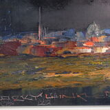 Huile sur toile par Harry Winkler