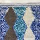 Handmade Moroccan rug, natural wool, 3x2 m.