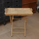 Desserte pliante en Rotin Vintage 1960