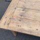 Table de ferme rénovée en chêne massif du 18ème avec tiroir 220cm