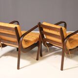 Pair of arm chairs by Karel Kozelka & Antonín Kropáček for Interier Praha