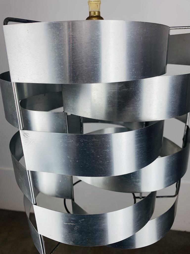 Max Sauze aluminum suspension from the 70s, space age