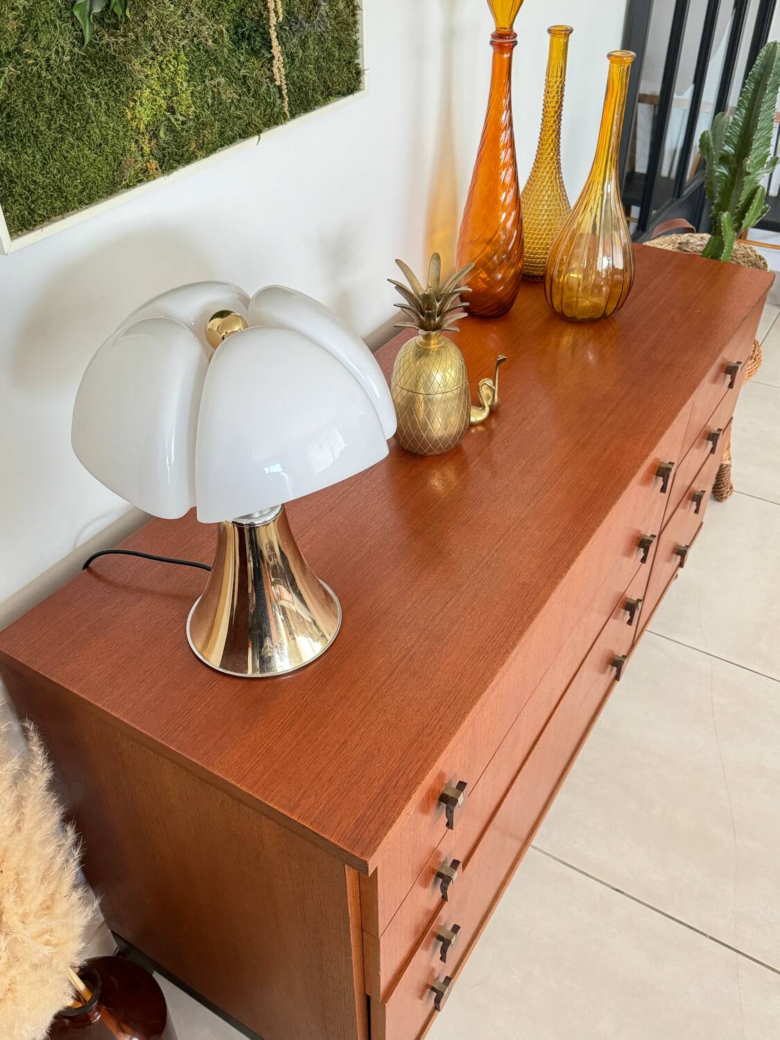 Vintage Scandinavian teak sideboard