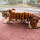 Tiger, Italian sculpture in glazed ceramic.