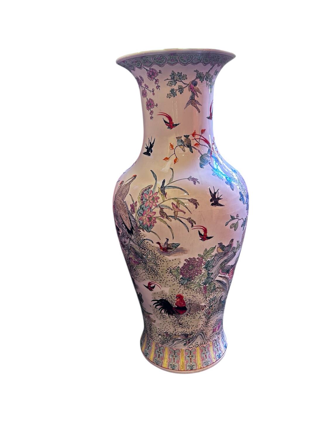 Chinese baluster vase