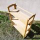 Bookshelf in raw wood N°3