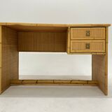 Rattan office of Dal Vera Italy, 1960s