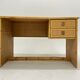 Bureau en rotin de Dal Vera Italie, 1960s