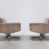 Pair of 'Caracas' lounge chairs by Pierre Guariche for Meurop, 1967