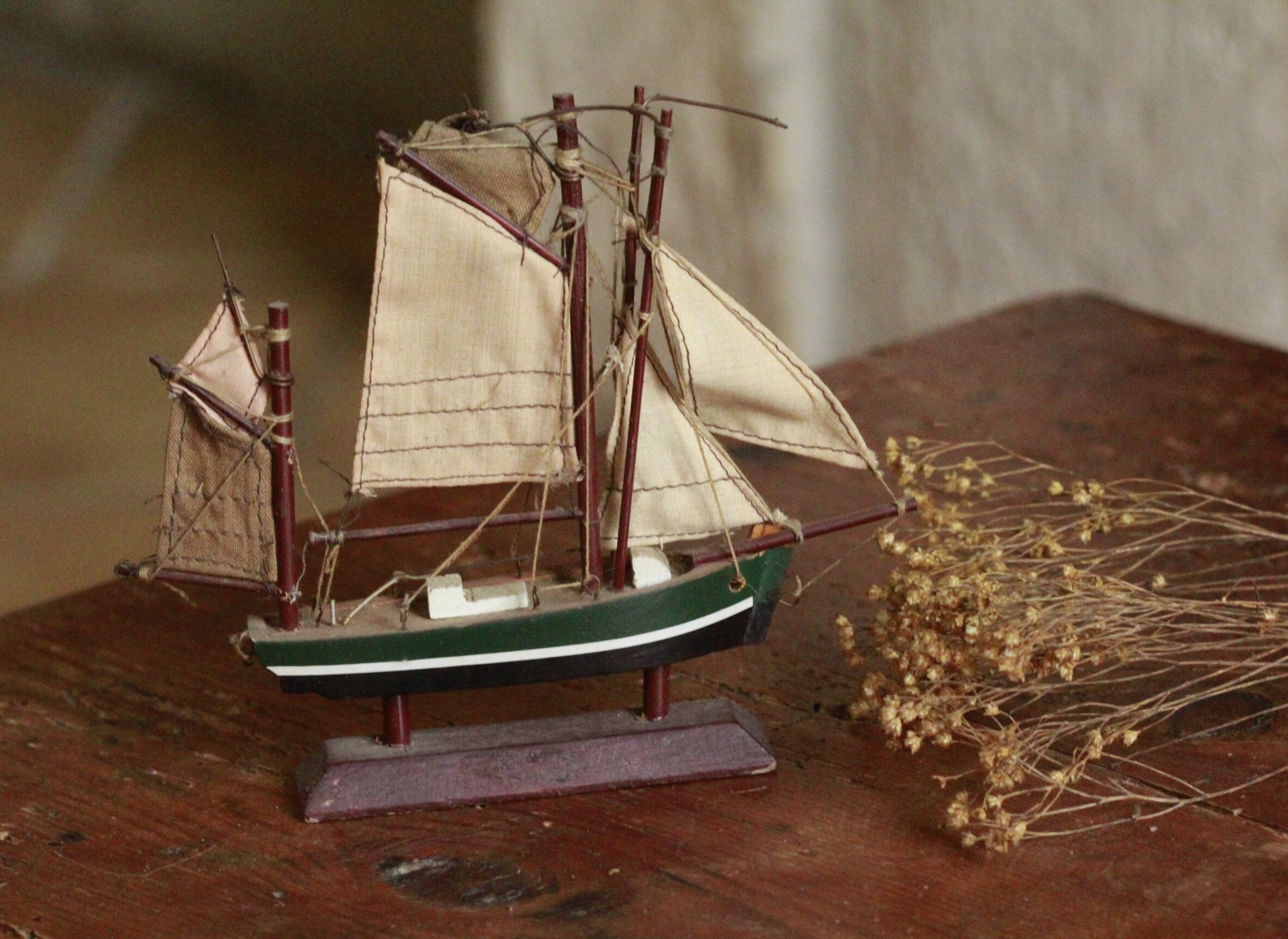 Old model boat