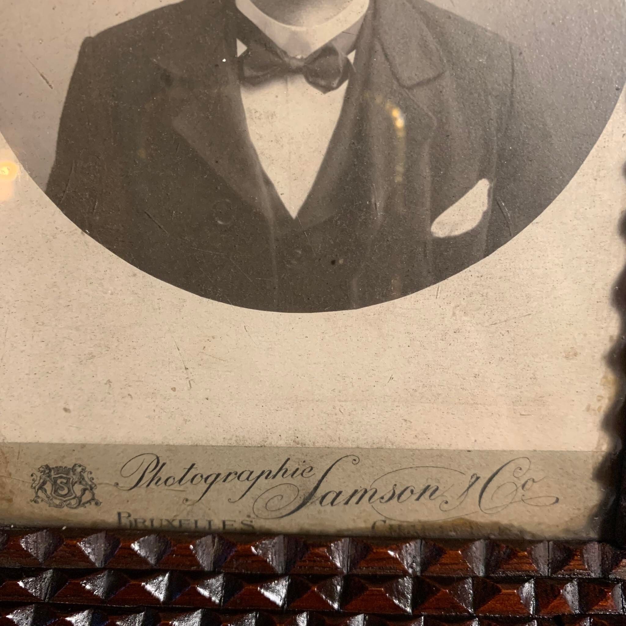 Tramp Art photo frame