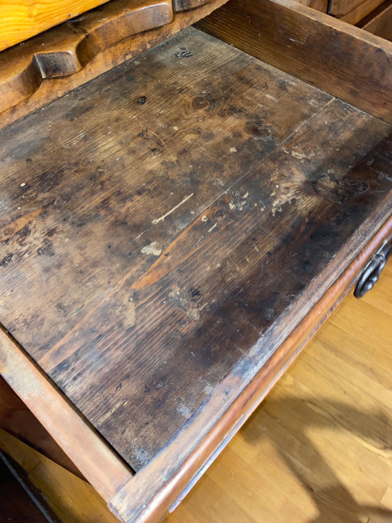 Louis XV dauphinois walnut buffet