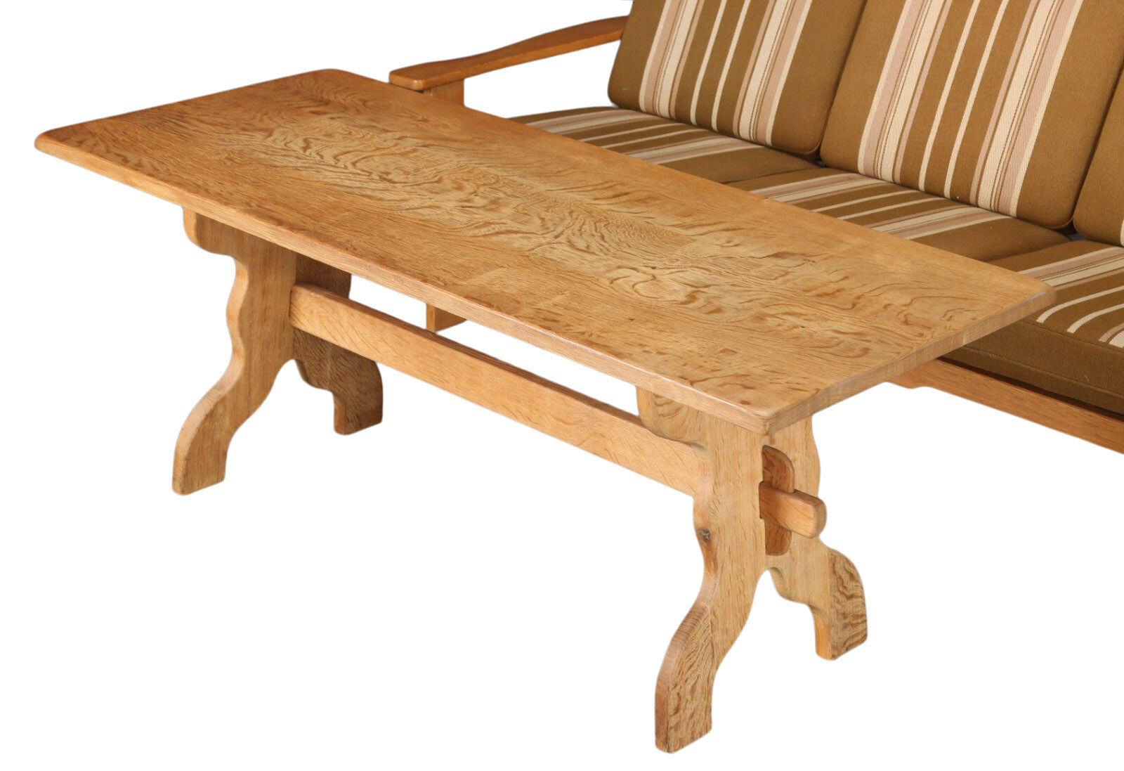 Vintage living room set in oak