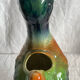 Majolica pitcher Mallard duck, circa 1900s