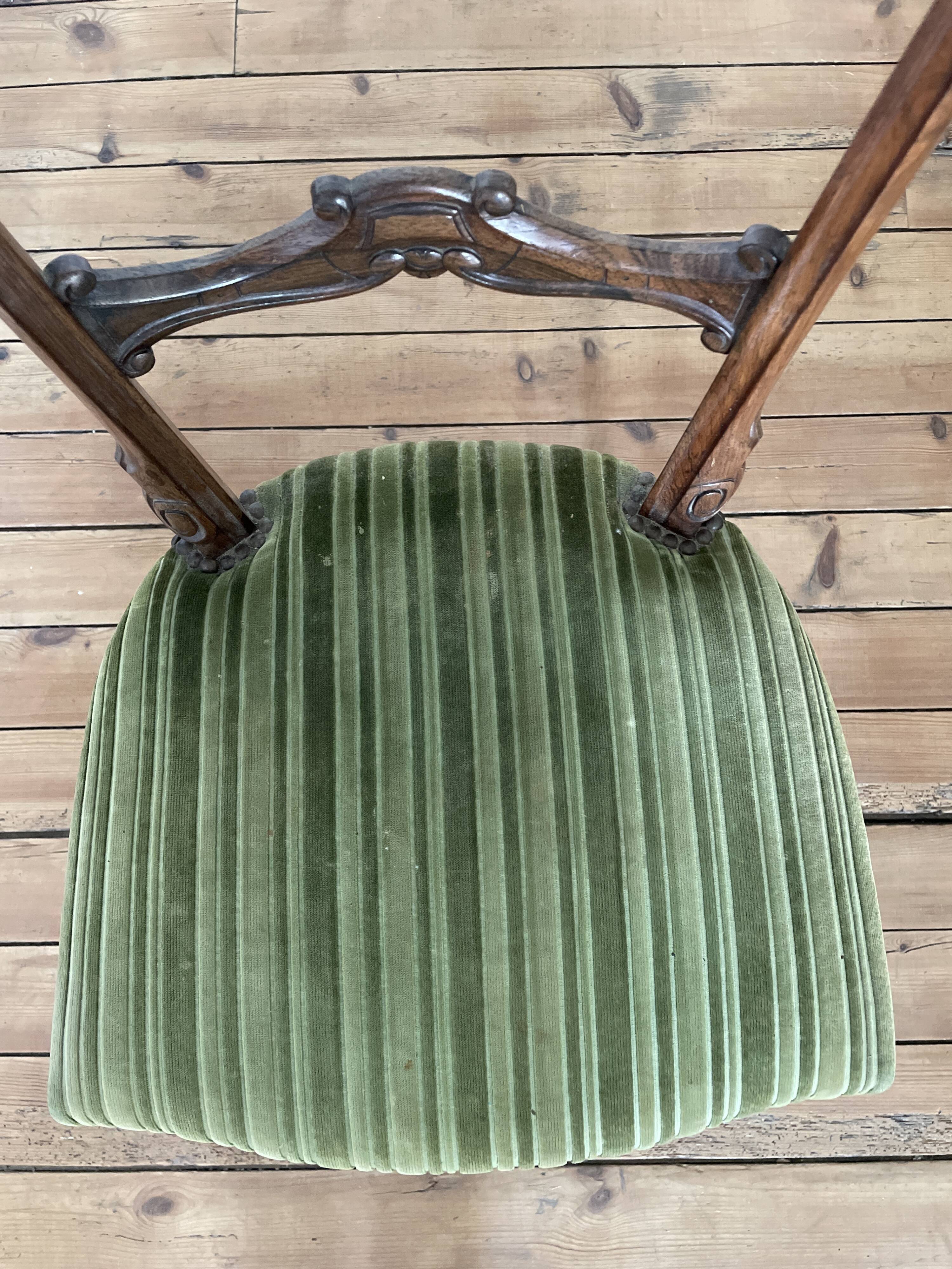 Series of 3 antique chairs Napoleon III