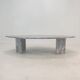 Italian marble leaf shape coffee table, 1980's