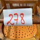 Lot of 6 chairs mismatched curved wood bistro