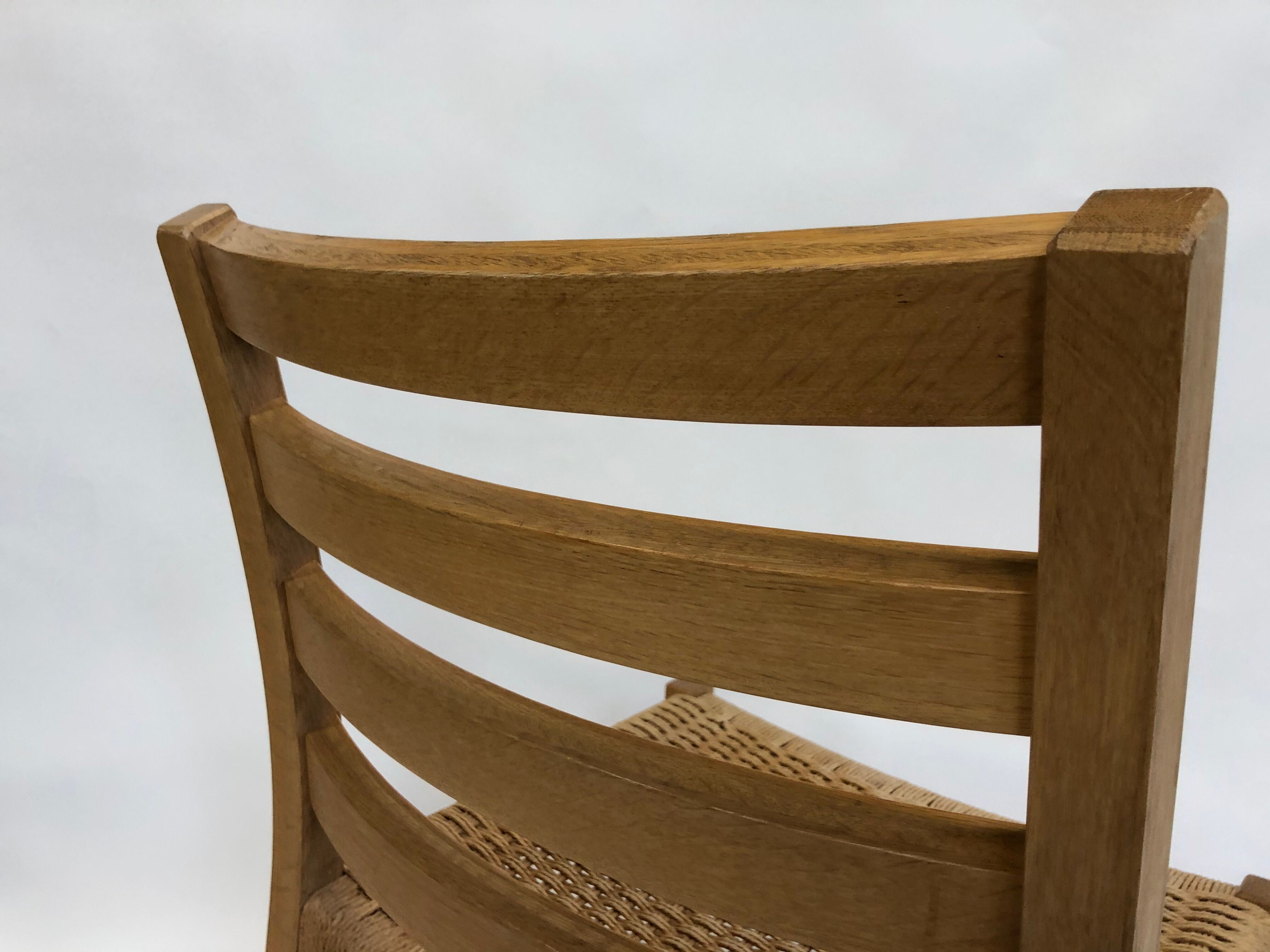 Vintage chair JL Muller M-belfabrik model No. 408 design 1960 Denmark
