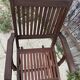 Elegant Folding Garden Chair in Teak – beautiful era holiday style