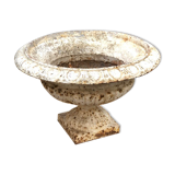 Old cast iron garden basin