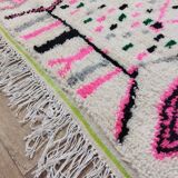 Handmade wool Berber rug 300 X 190 CM
