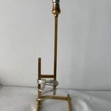 Square base brass lamp foot