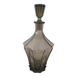 Smoked glass carafe