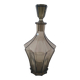 Smoked glass carafe