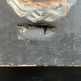 Old painting basket of thoughts