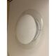 Contemporary multicolored reeds white murano glass wall sconce