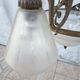 Art Nouveau chandelier in brass and bronze