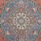 Vintage Turkish hallway rug 102x403 cm