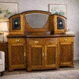 Art Nouveau Sideboard with Oak, 1890s